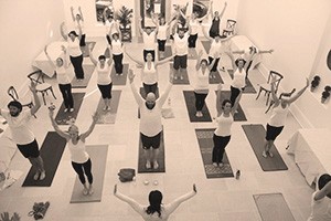 Yoga at the Left Bank Gallery, Geneva, NY